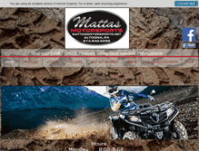 Tablet Screenshot of mattasmotorsports.net